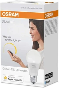 OSRAM SMART+ LED E27 dimmbar via Google, Apple, APP Bluetooth EEK:F(Spektr.A-G)  - Bild 1 von 3
