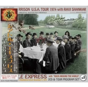 GEORGE HARRISON / SEATTLE EXPRESS 1974 (2CD+TOUR PROGRAM) Beatles W/obi NEW - Imagen 1 de 2