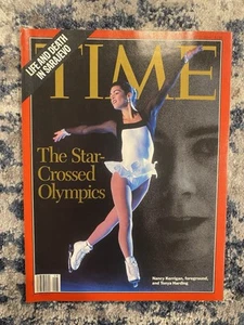 1994 Time Magazine Feb 21 Star-Crossed Olympics  Newsstand High Grade - Picture 1 of 4
