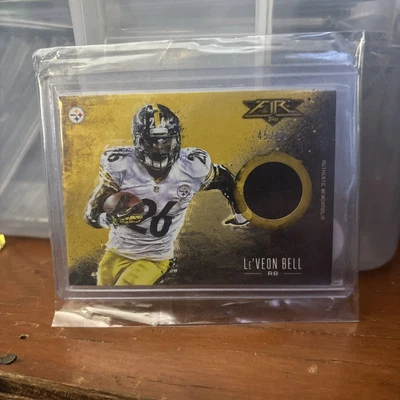 2014 Topps Fire - Relics Gold #FR-LB Le'Veon Bell /50 (MEM) - Image 1 of 3