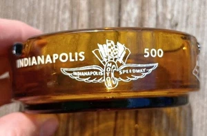 Vintage Indy 500 Sammler Aschenbecher Bernstein Bilder von Vintage Autos - Bild 1 von 8