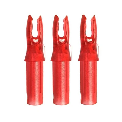 60pcs Archery Arrow Nock Insert Tails Plastic Tip ID6.2mm Shaft Bow Shooting DIY - Image 1 of 4