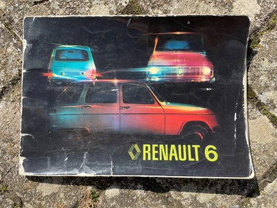 Libretto uso e manutenzione RENAULT 6 L / TL - 1977 - Originale - Immagine 1 di 4