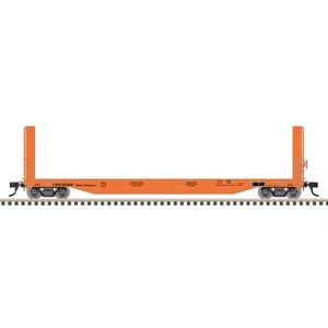 Atlas Master 20007097 HO 52' Canadian Bulkhead Flat Car Canadian National 603405 - Picture 1 of 1