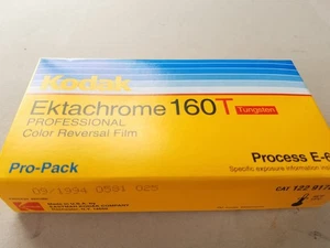 5 rolls of 120 Kodak Ectachrome 160T Pro-pack. Expired, but cold-stored - Picture 1 of 2