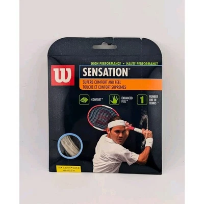 Cuerdas para raqueta de tenis Wilson Sensation calibre 16 1,30 mm Foto 1 de 2