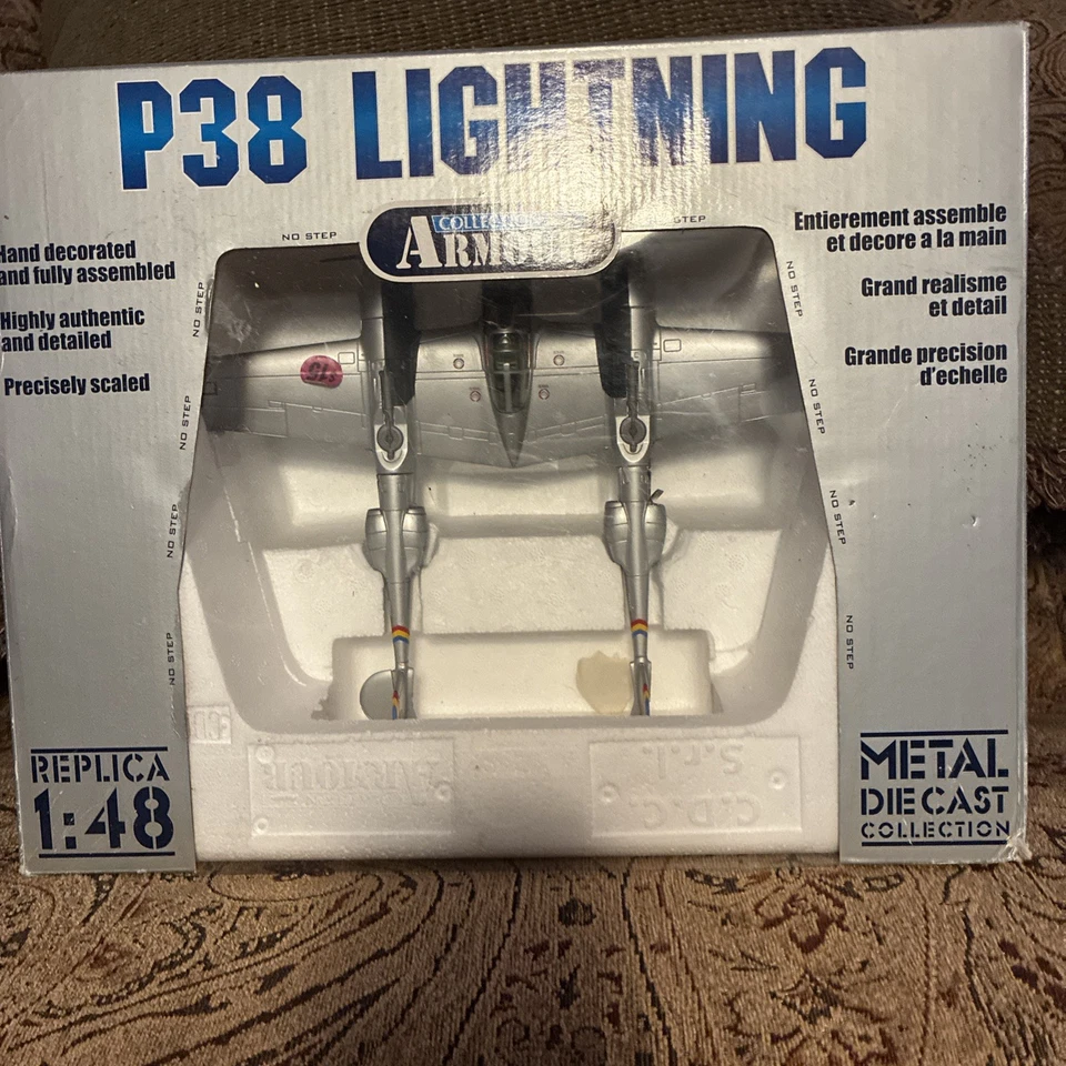 FRANKLIN COMO NUEVO P-38 FUERZA AÉREA DE ESTADOS UNIDOS "B11B545" 1:48 Foto 1 de 1