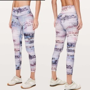 Lululemon Wunder Under High-Rise 7/8 Leggings 25" Gr. 4 Pink Sunrise Silhouette - Bild 1 von 8