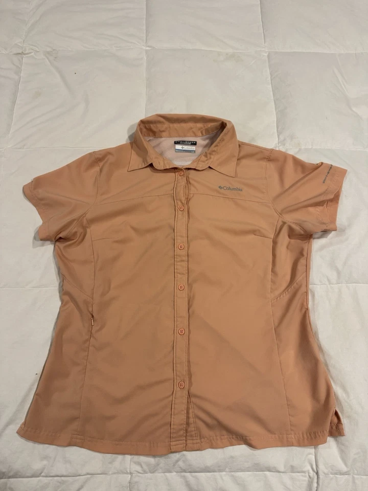 Camisa Columbia PFG Ventilada Para Mujer Grande Coral Omni-Sombra Pesca Senderismo Aire Libre Foto 1 de 4