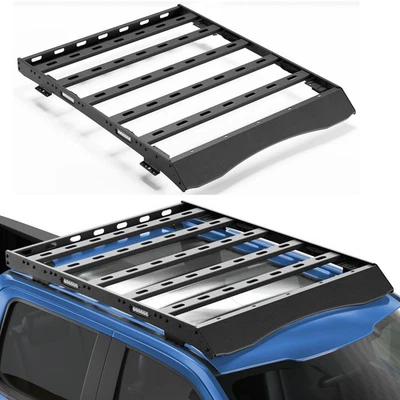 For 2023-2025 Ford F250 F350 F450 Super Duty Crew Cab Top Roof Rack Cargo Rack Foto 1 de 4