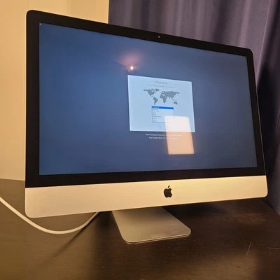 Apple iMac 27" A1419 EMC 2546 - Intel i5 3.4GHz 16GB RAM 1TB HDD - con Caja y Cable Foto 1 de 4