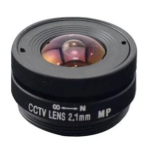 Obiettivo CCTV fisso attacco grandangolare 2,1 mm F1,8 megapixel 2,1 mm per 1/36897 - Foto 1 di 8