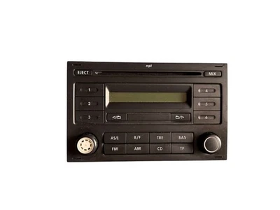 Autoradio 6Q0035152E VW Polo 9N Radio Audio Auto CD AM FM - Bild 1 von 4