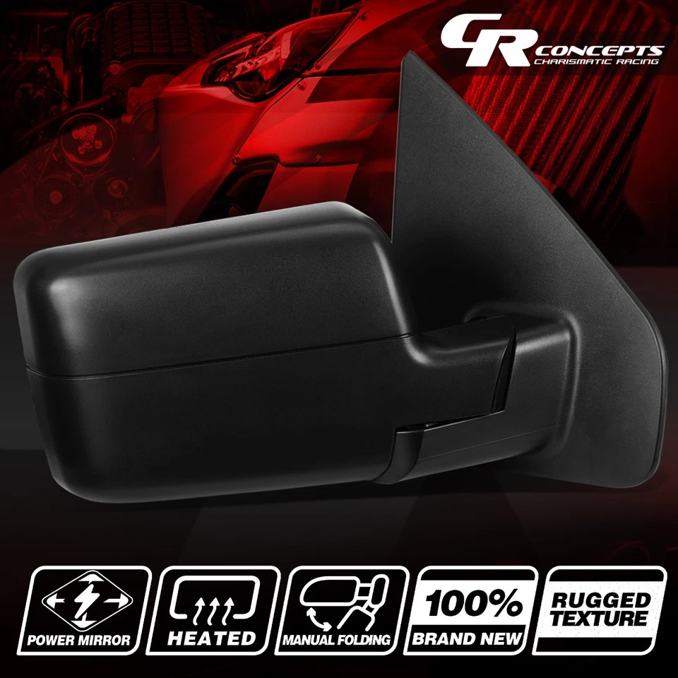 REEMPLAZO RETROVISOR DERECHO/PASAJERO RETROVISOR ELÉCTRICO+CALEFACTABLE PARA FORD F150 04-14 Foto 1 de 4