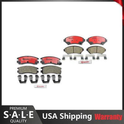 Kit de pastillas de freno Brembo delanteras y traseras de cerámica para Buick Cadillac Oldsmobile Pontiac Foto 1 de 4