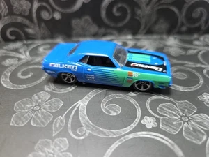 Hot Wheels 1970 Plymouth AAR Cuda 2013 Performance Falken Blue MC5s - Foto 1 di 5