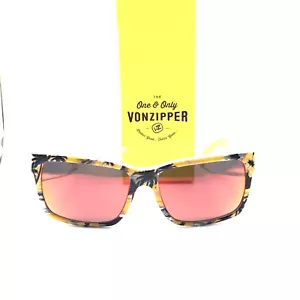 VonZipper Elmore Sunglasses Rare Collection GNARR-WAIIAN YEC Color - Picture 1 of 6