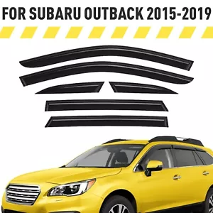 Rain Guards Vent Visors Shade for 2015-2019 Subaru Outback - Picture 1 of 9