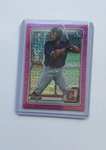 2020 BOWMAN CHROME BO NAYLOR REFRATTORE MOJO ROSA/199 RC #BCP-234 Guardians - Foto 1 di 3