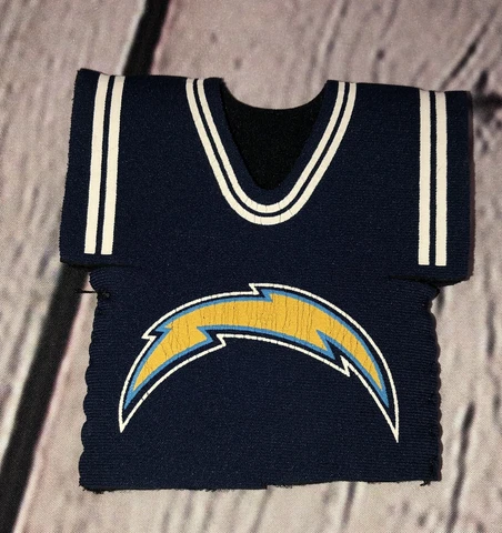 NFL Football Bottle Jersey Cooler  Retro San Diego chargers Cover