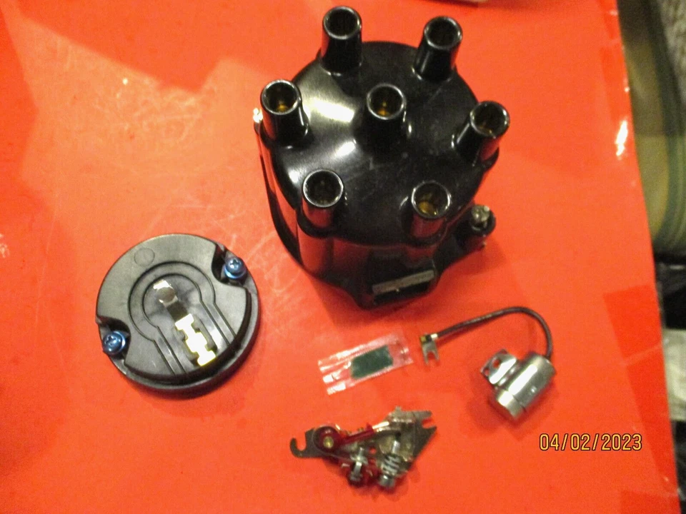 GMC- 1000,1500,2500,3000,3500 6 & -V6 1960-1966 -- DIST. CAP-ROTOR-PUNTOS-COND Foto 1 de 4