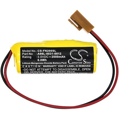 CAMERON SINO Battery for GE FANUC 16i, 18i Replace GE&Le Blonde A02B-0200-K102 A98L-0031-0012