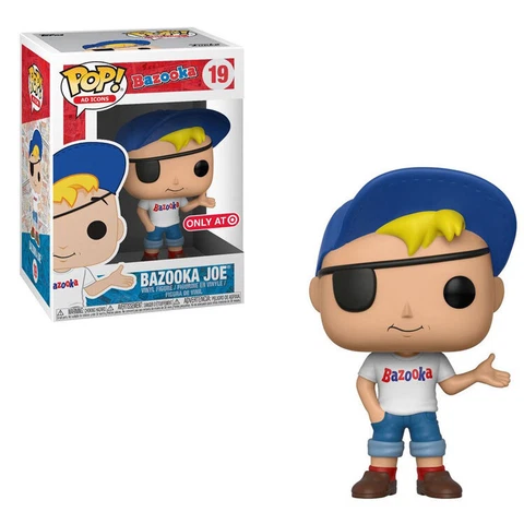 Funko POP! Ad Icons - Bazooka Vinyl Figure - BAZOOKA JOE #19 *Target Exclusive* Cover