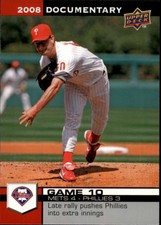2008 Upper Deck Documentary Philadelphia Phillies Baseball #210 Jamie Moyer