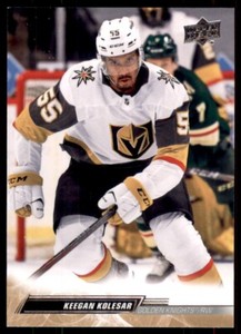 2022-23 UD Series 2 Base #435 Keegan Kolesar - Vegas Golden Knights
