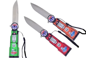 COLLECTORS SET OF THREE ROUTE 66 TACTICAL KNIVES AWESOME DEAL LOOK FREE U/S SHIP - Picture 1 of 4