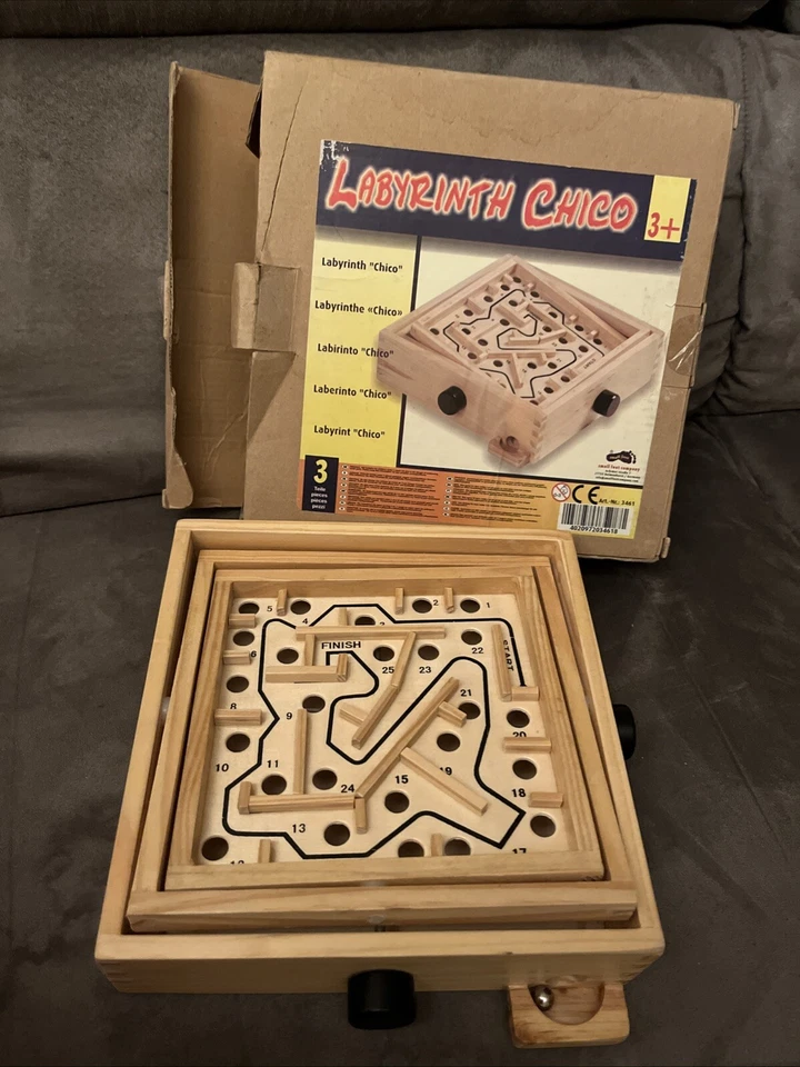 Labyrinth Holz Chico OVP - Bild 1 von 1