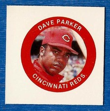 1984 Fun Foods Proof DAVE PARKER (Cincinnati Reds) ex-mt
