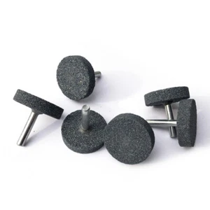 5 x 40mm Mounted Grinding Stones Wheel Set 6mm Shank For Drill Rotary Grinder - Picture 1 of 5