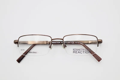 Marco de media llanta flexible Kenneth Cole Reaction KC718 Col. 048 marrón 50-18-140 Foto 1 de 4