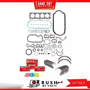 Juego completo de juntas de motor 86-95 anillos de rodamiento para camioneta Isuzu 2,3 L SOHC DNJ RRK300 - Imagen 1 de 6
