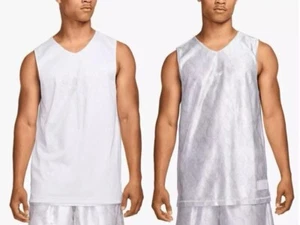 Camiseta deportiva de malla reversible blanca Nike Kobe Vapor FZ0934-100 TALLA L-TALL para hombre nueva con etiquetas - Imagen 1 de 10