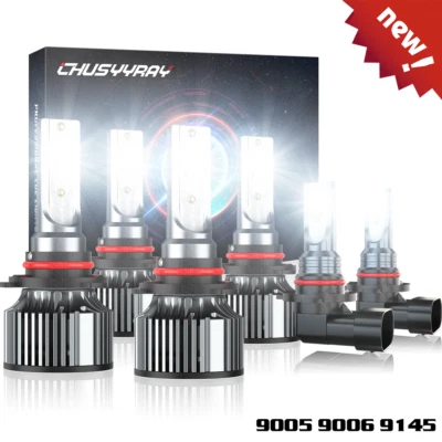 Faros antiniebla LED altos+bajos para GMC Canyon 2004 2005 2006 2007-2012 Foto 1 de 4