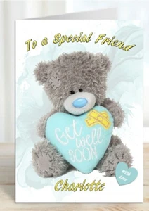 Get Well Soon Personalised A5 Card - Any Relation or Name - Picture 1 of 1