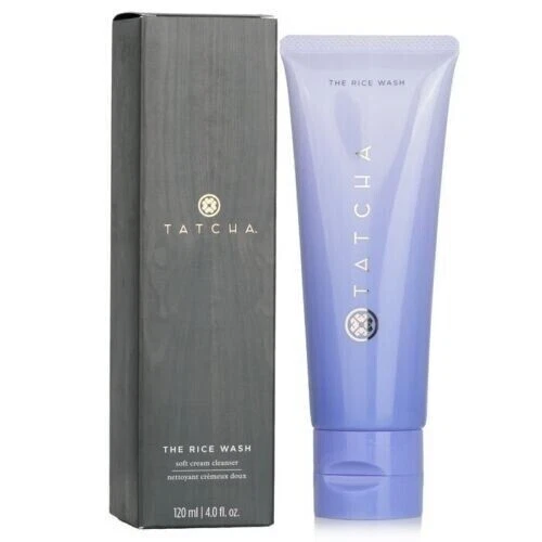 Tatcha The Rice Wash - мягкий крем очищающее средство 4 унц/120 мл новый в коробке - Изображение 1 из 1