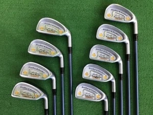 HONMA GOLF Twin Marks Feather&Feather 9pcs Iron Set 3-11 Flex-R 1STAR No H/C F/S - Picture 1 of 5