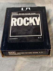 Rocky Original Motion Picture Score 8-Track Tape Cartridge Casing Artists - Picture 1 of 7