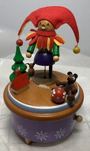 Steinbach Germany Music Box Jester Reuge #4298 - Picture 1 of 6