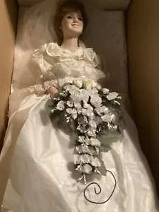 Princess Diana and Prince Charles Wedding Dolls By Danbury Mint - Picture 1 of 4