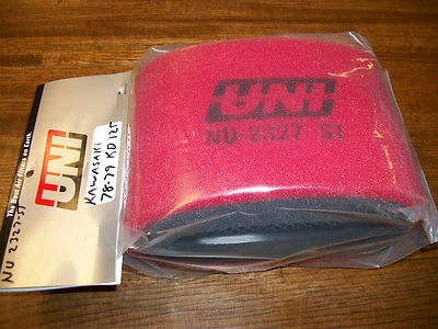  Filtro de aire Kawasaki KD125 1978-1979 filtro UNI vintage con jaula nu-2327 st  Foto 1 de 4