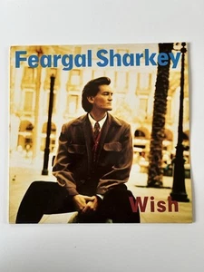 Feargal Sharkey Wish LP Album Vinyl Album record 1988 in virgin with inner - Picture 1 of 10