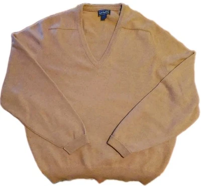 Suéter masculino Paul Frederick fino 100% 2 dobras cashmere tamanho 48 - Imagem 1 de 3