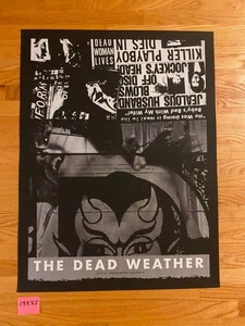 Aparato estético - Tiempo muerto 19x25 concierto póster impresión artística firmado numerado - Imagen 1 de 8
