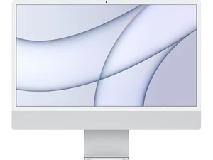 iMac 24" 2021 Core M1 8CPU 8GPU -3.2GHZ 8Go Ram 256Go Silver - Qwerty (ES) - Photo 1/4