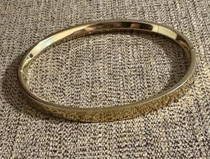 MVMT Gold Colored Solid Bangle Bracelet Stainless Steel Retired Rare & HTF - Picture 1 of 6