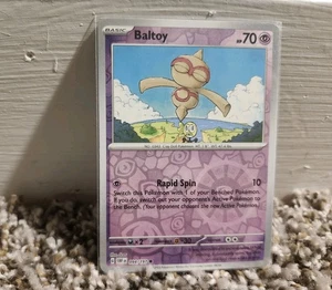 Pokemon Obsidian Flames 094/197 Baltoy Reverse Holo-NM - Picture 1 of 2
